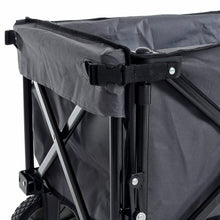 Load image into Gallery viewer, Azuma XL Folding Wagon Garden Trolley Cart DIY Beach Camping XS6978
